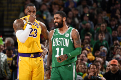 Kyrie Irving et LeBran James