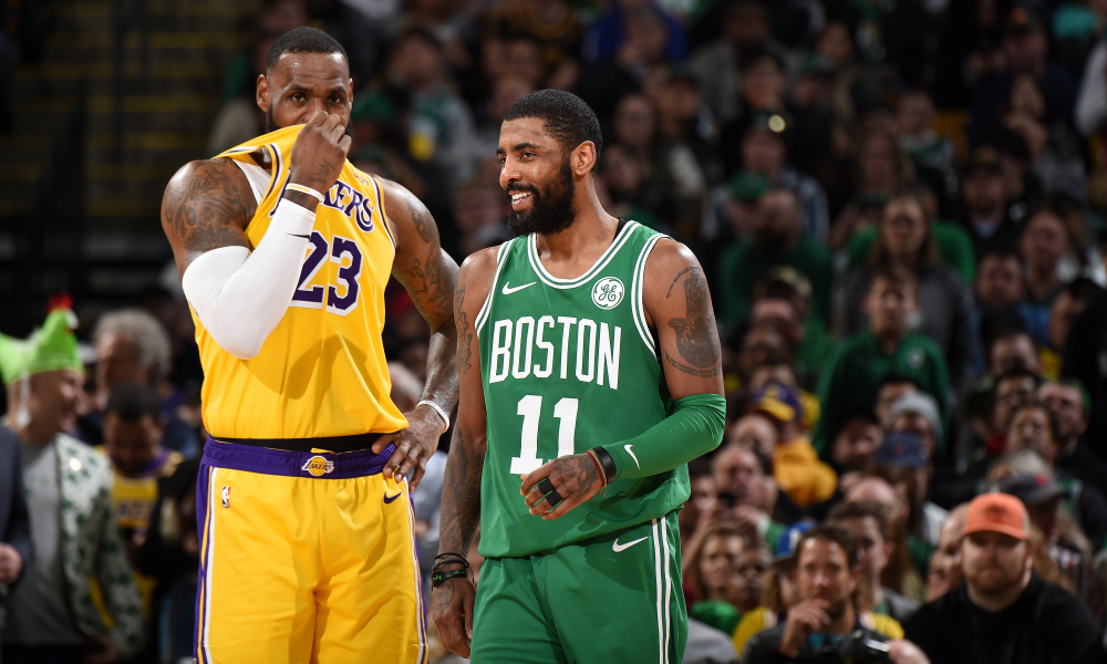 Kyrie Irving et LeBran James