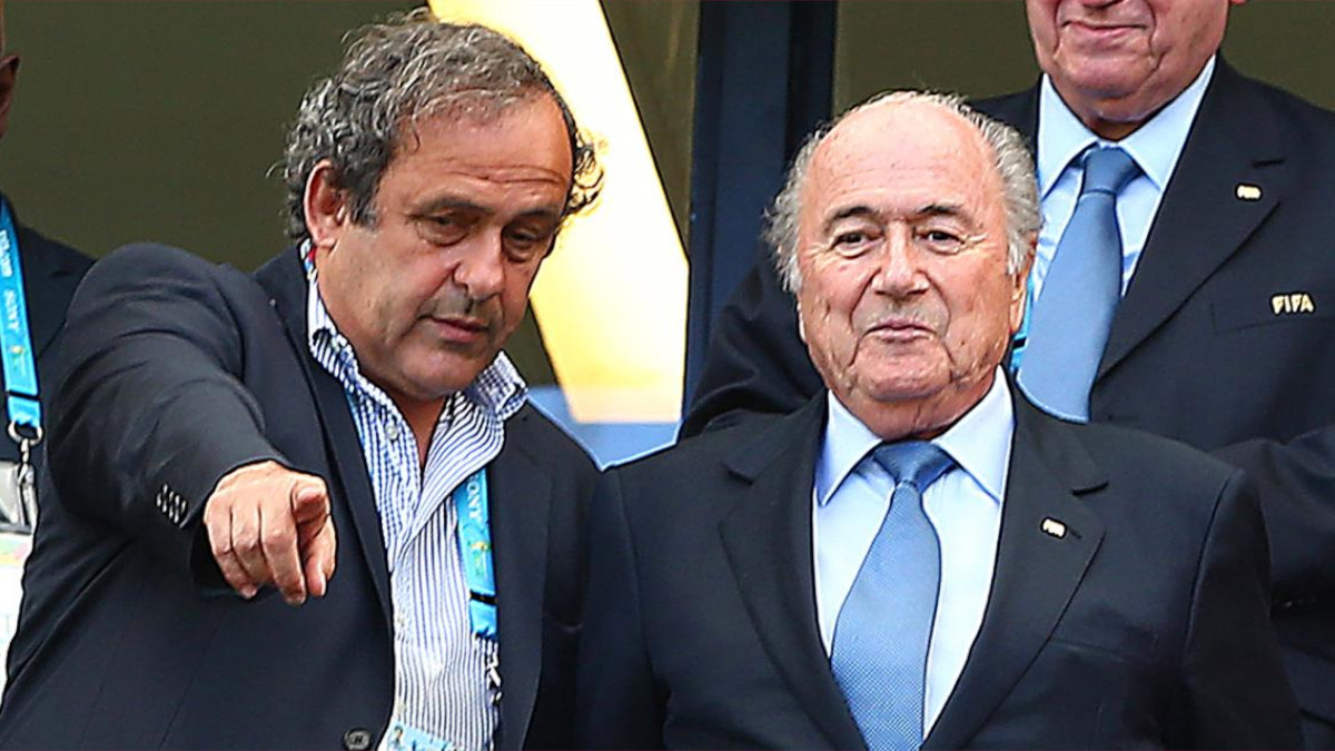 Platini et Blatter